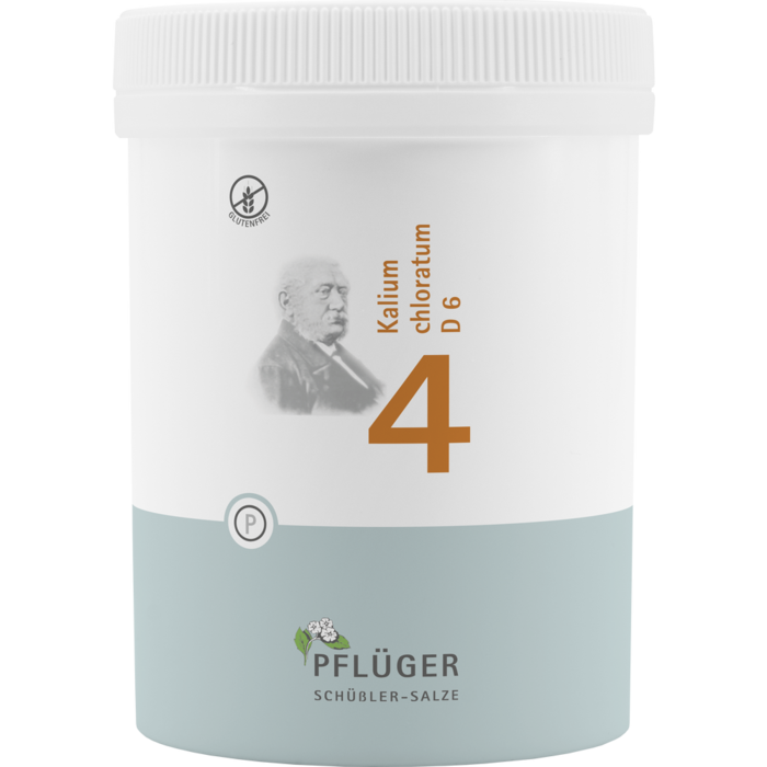 BIOCHEMIE Pflüger 4 Kalium chloratum D 6 Tabletten