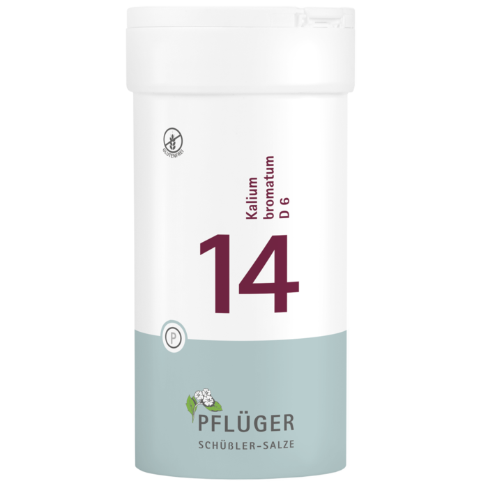 BIOCHEMIE Pflüger 14 Kalium bromatum D 6 Tabletten