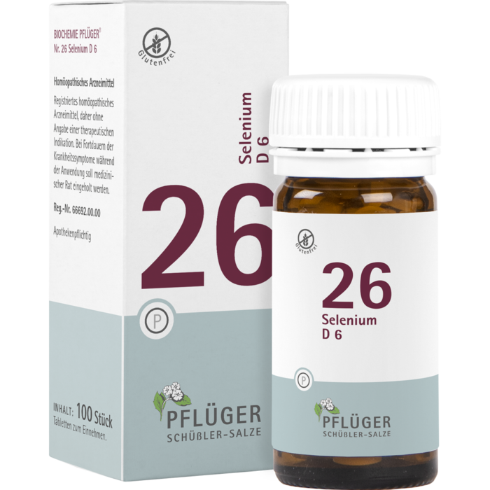 BIOCHEMIE Pflüger 26 Selenium D 6 Tabletten