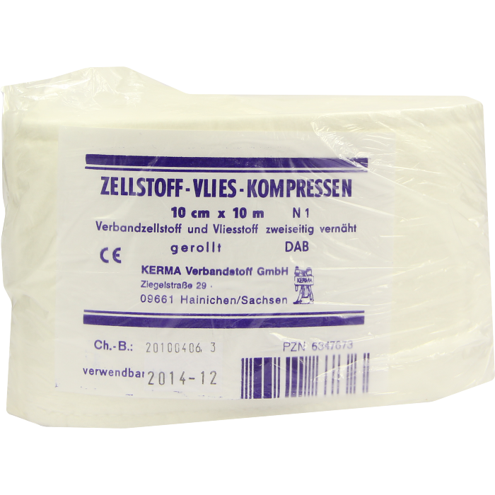 ZELLSTOFF VLIES Kompressen unste.10 cmx10 m Rolle