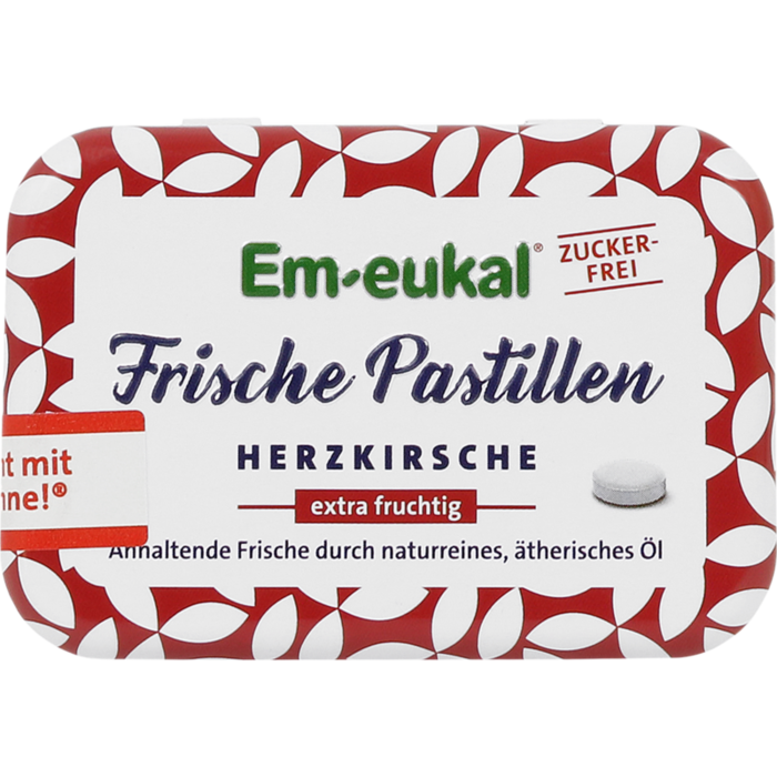 EM-EUKAL Frische Pastillen Herzkirsche zuckerfrei