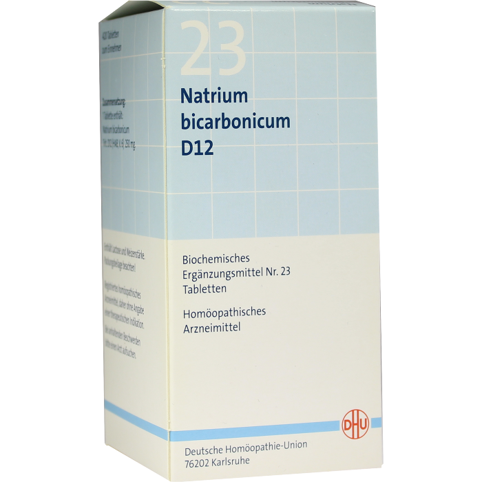 BIOCHEMIE DHU 23 Natrium bicarbonicum D 12 Tabl.