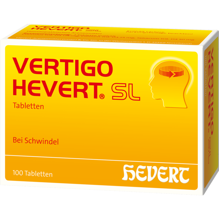 VERTIGO HEVERT SL Tabletten