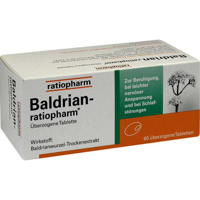 BALDRIAN-RATIOPHARM überzogene Tabletten