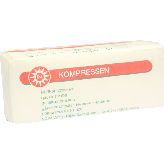 MULLKOMPRESSEN 5x5 cm unsteril 8fach