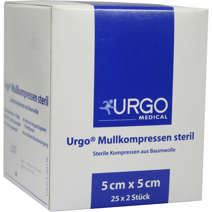 URGO MULLKOMPRESSEN 5x5 cm steril