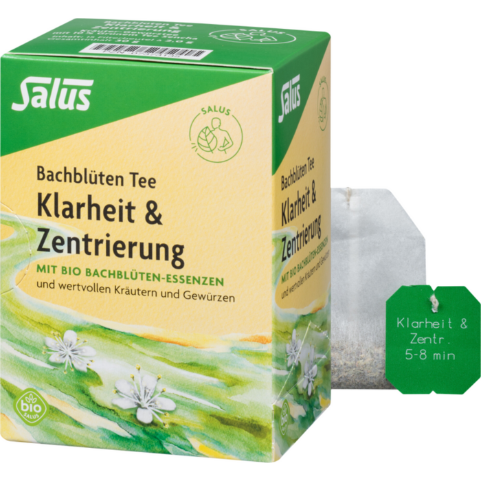 BACHBLÜTEN TEE Klarheit&Zentrierung Bio Salus Fbtl