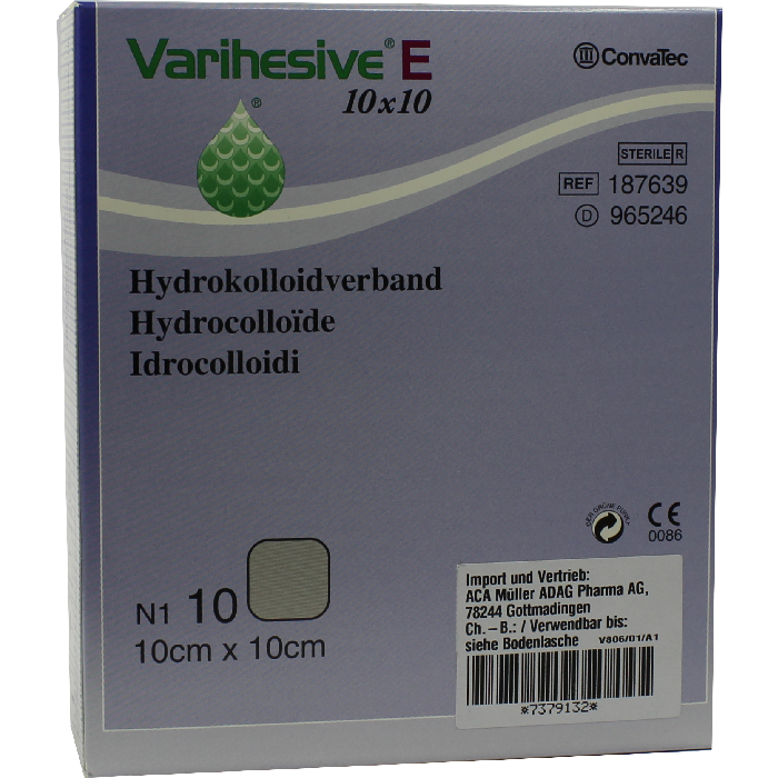 VARIHESIVE E 10x10 cm HKV hydroaktiv 965246
