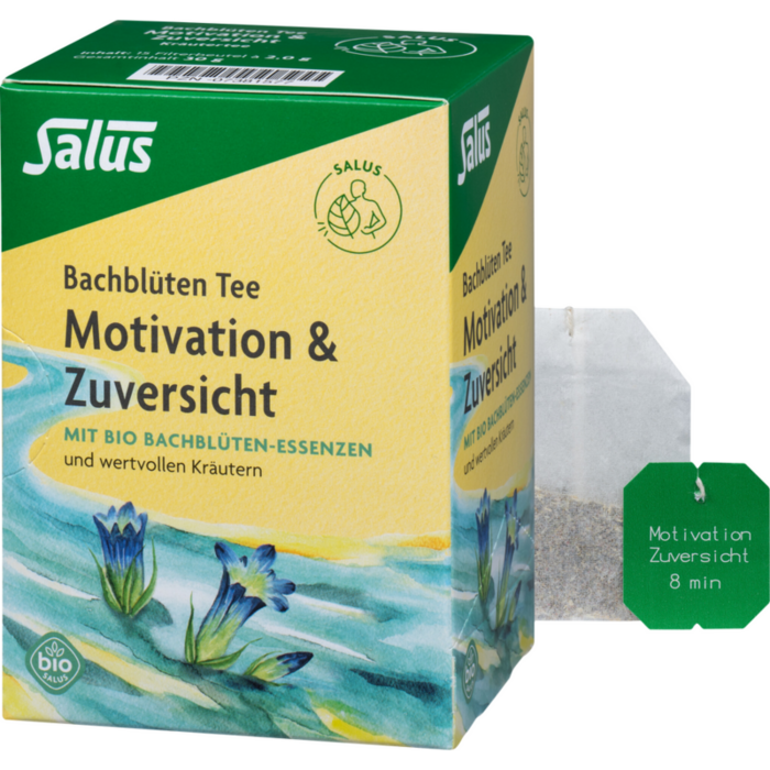 BACHBLÜTEN TEE Motivation&Zuversicht Bio Salus Fbt