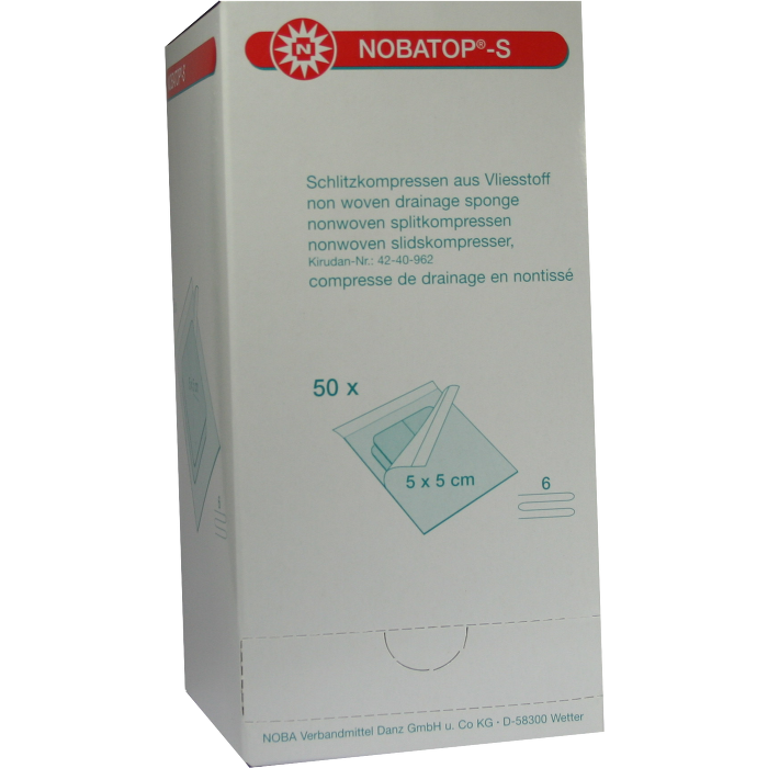 NOBATOP S Kompressen 5x5 cm steril