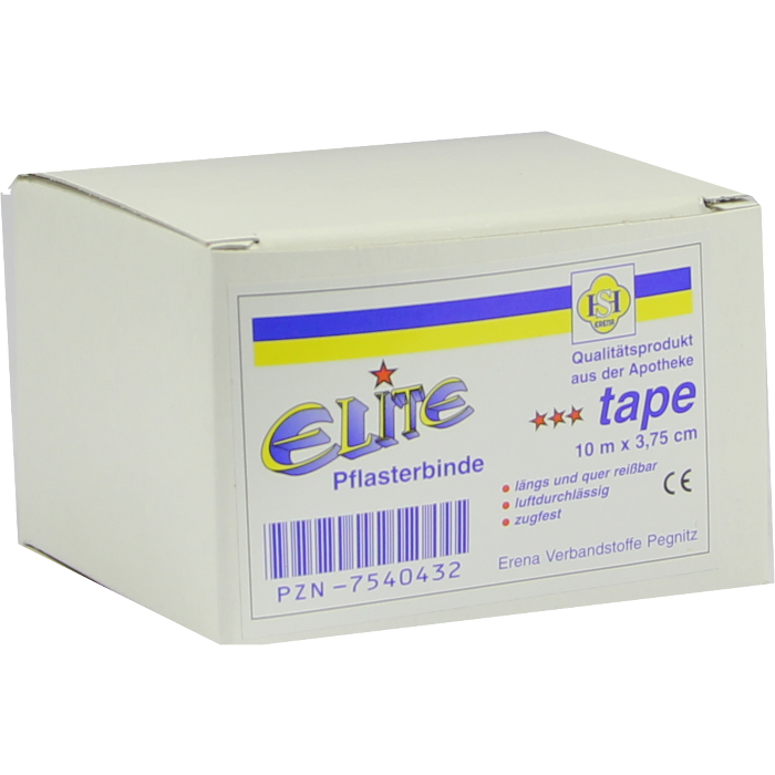 ELITE TAPE Pflasterbinde 3,75 cmx10 m