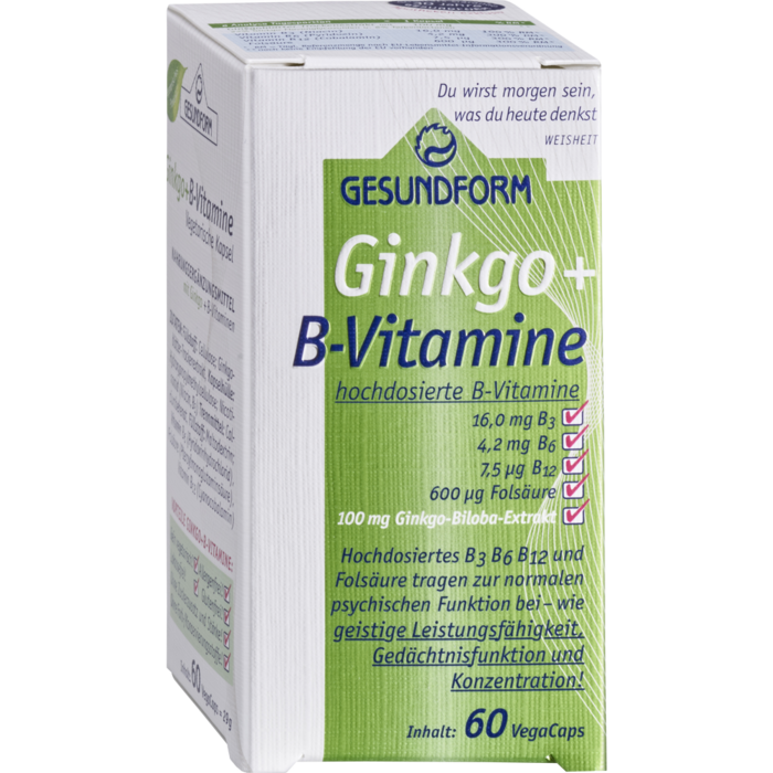 GESUNDFORM Ginkgo-agil 100 mg Kapseln