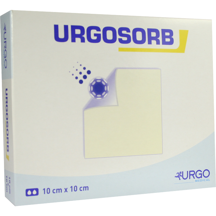 URGOSORB 10x10 cm Kompressen