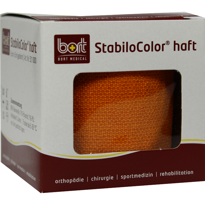 BORT StabiloColor haft Binde 6 cm orange