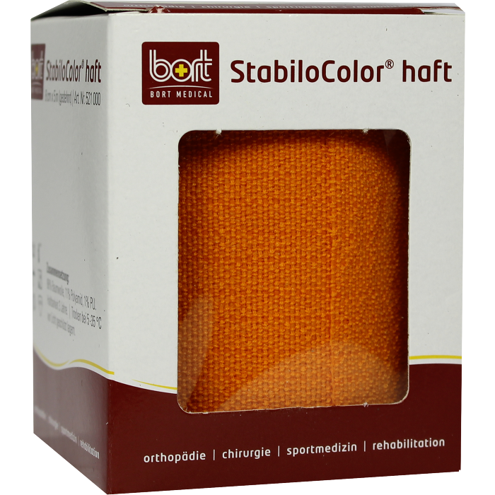 BORT StabiloColor haft Binde 8 cm orange