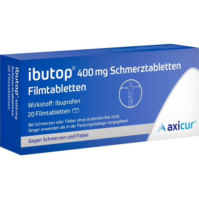 IBUTOP 400 mg Schmerztabletten Filmtabletten