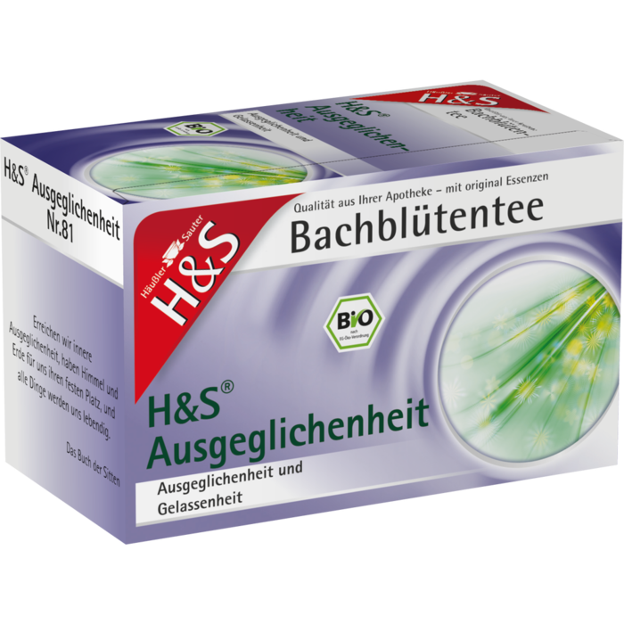 H&S Bachblüten Ausgeglichenheits-Tee Filterbeutel