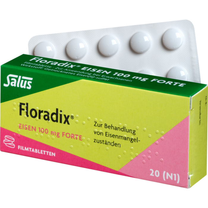 FLORADIX Eisen 100 mg forte Filmtabletten