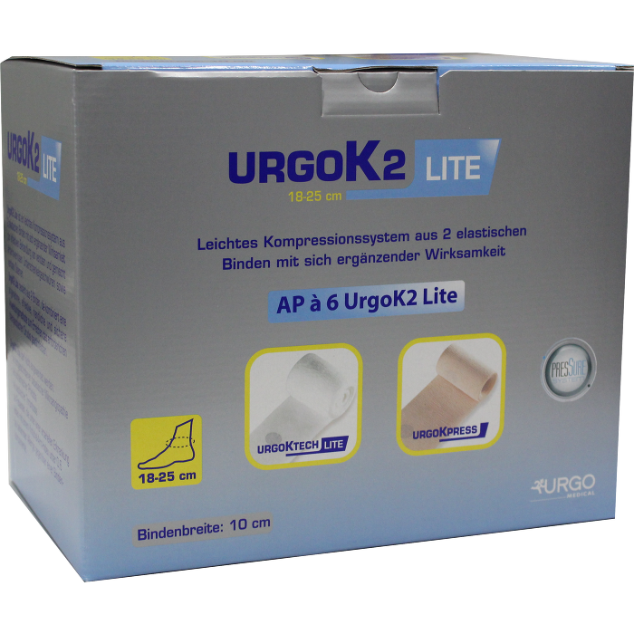 URGOK2 Lite Kompr.Syst.10cm Knöchelumf.18-25cm