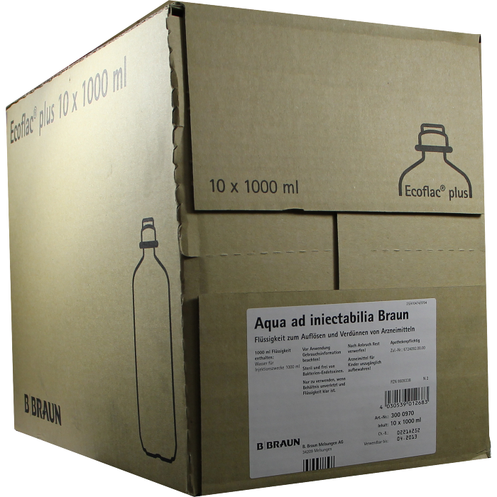 AQUA AD injectabilia Ecoflac Plus Infusionslsg.
