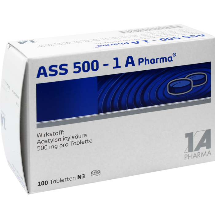 ASS 500-1A Pharma Tabletten