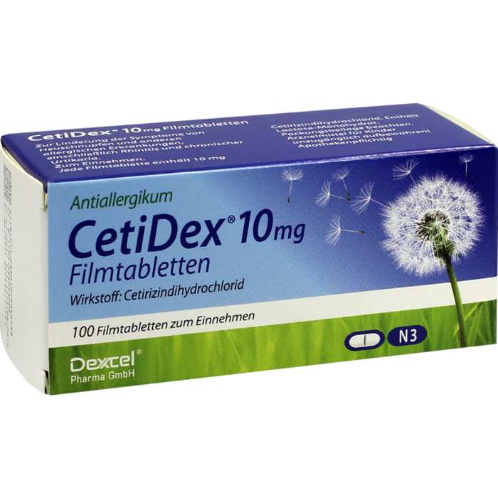 CETIDEX 10 mg Filmtabletten
