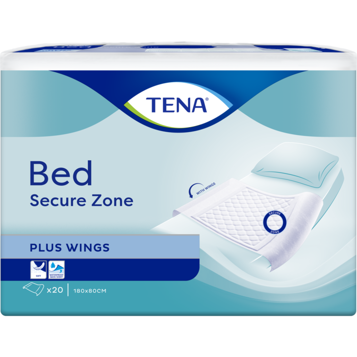 TENA BED plus wings 80x180 cm