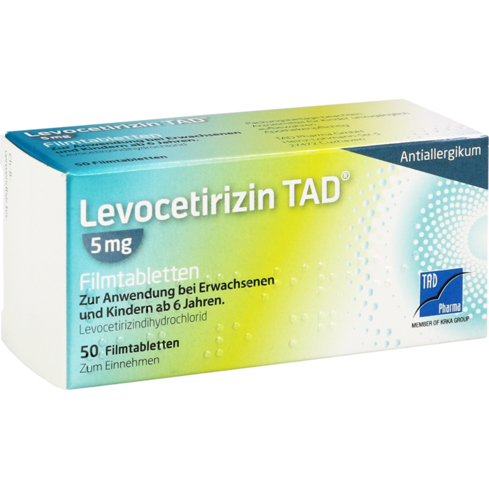 LEVOCETIRIZIN TAD 5 mg Filmtabletten