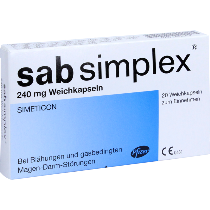 SAB simplex 240 mg Weichkapseln