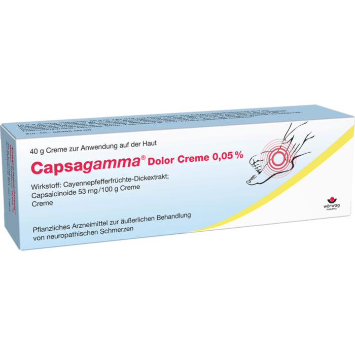 CAPSAGAMMA Dolor Creme 0,05%