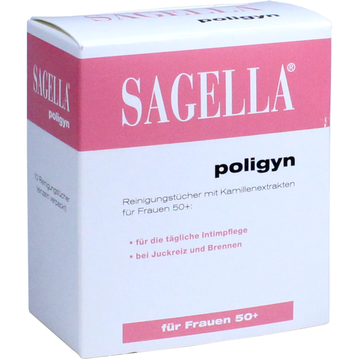 SAGELLA poligyn Reinigunstücher f.die Intimpflege