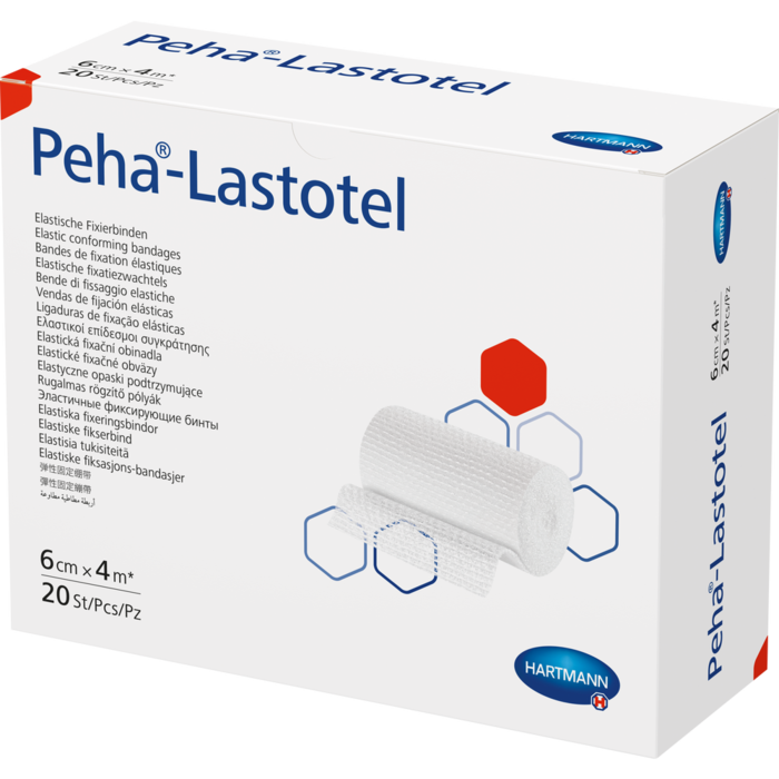 PEHA-LASTOTEL Fixierbinde 6 cmx4 m