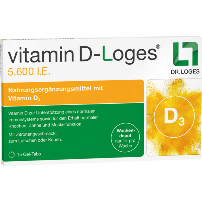 VITAMIN D-LOGES 5.600 I.E. Wochendepot Kautabl.