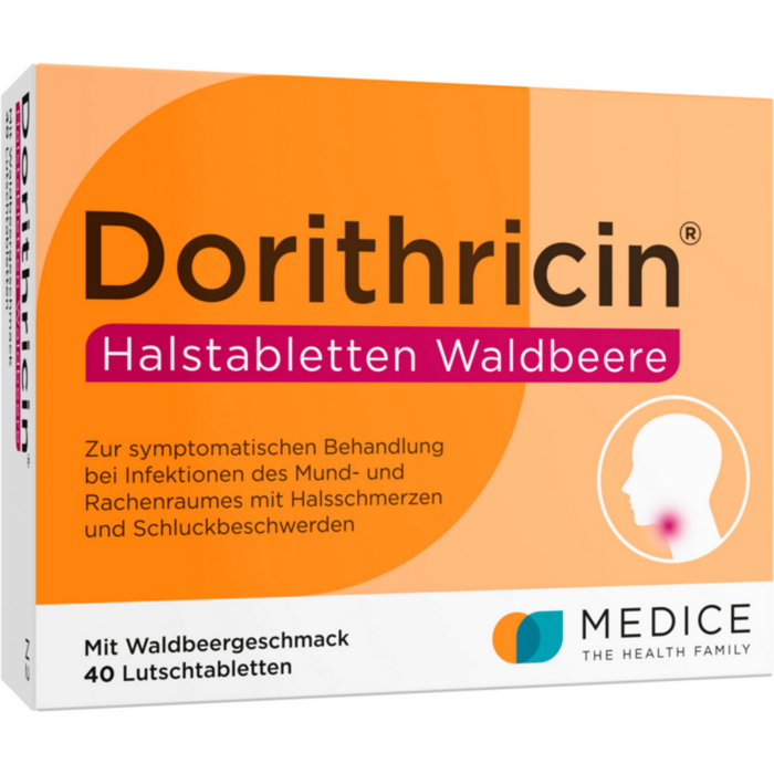 DORITHRICIN Halstabletten Waldbeere