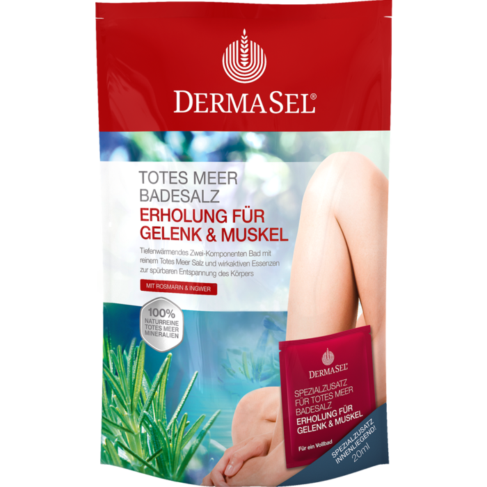 DERMASEL Totes Meer Badesalz+Gelenk&Muskel SPA