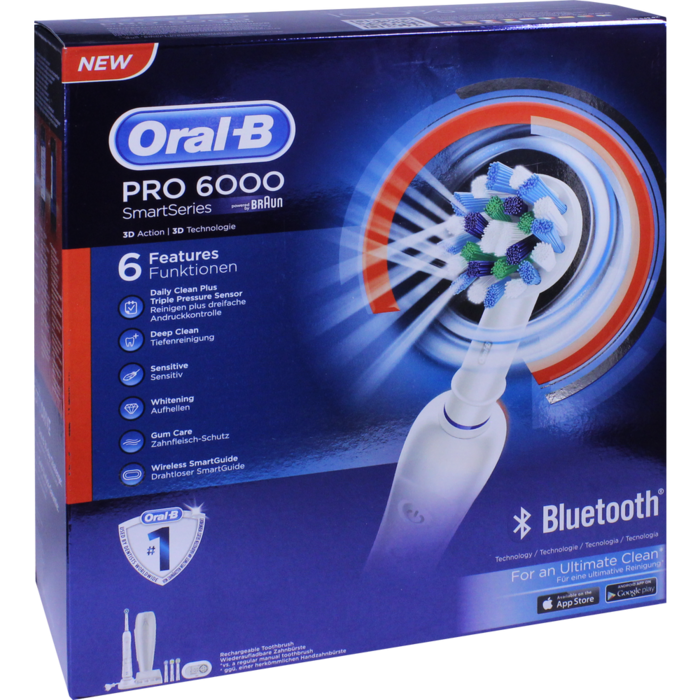 ORAL B PRO 6000 SmartSeries elektr.Zahnbürste