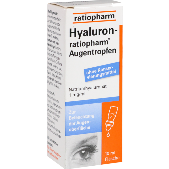 HYALURON-RATIOPHARM Augentropfen