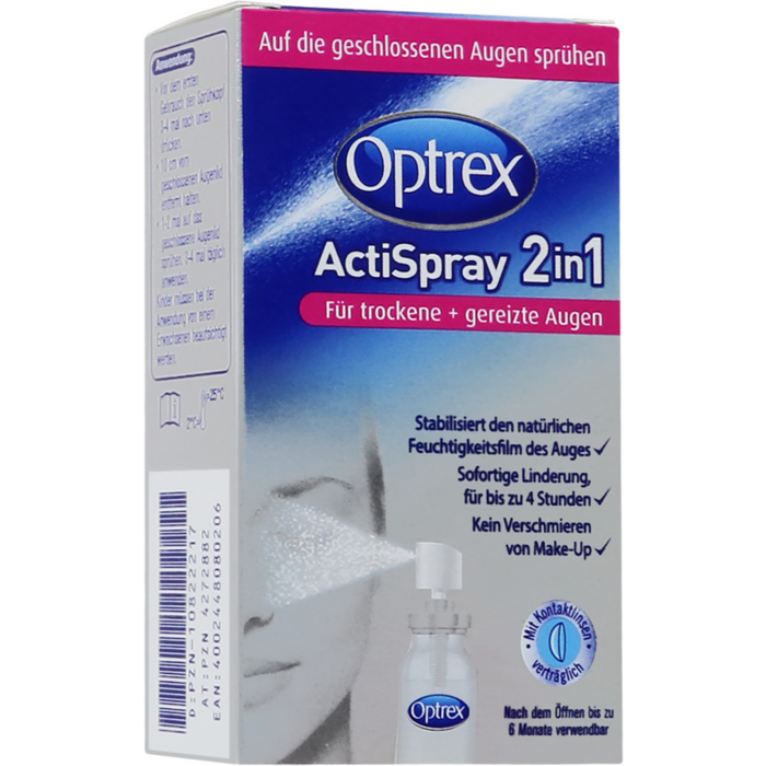 OPTREX ActiSpray 2in1 f.trockene+gereizte Augen