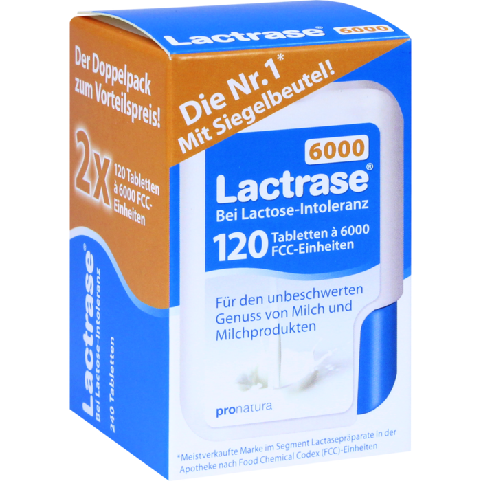 LACTRASE 6.000 FCC Tbl.im Klickspender Doppelpack