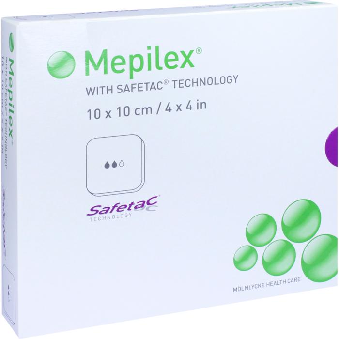 MEPILEX 10x10 cm Schaumverband