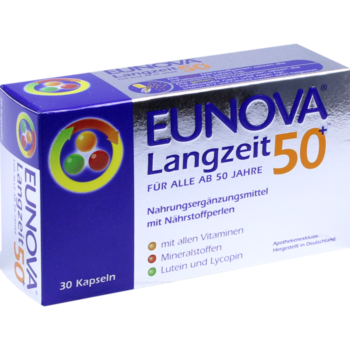 EUNOVA Langzeit 50+ Kapseln