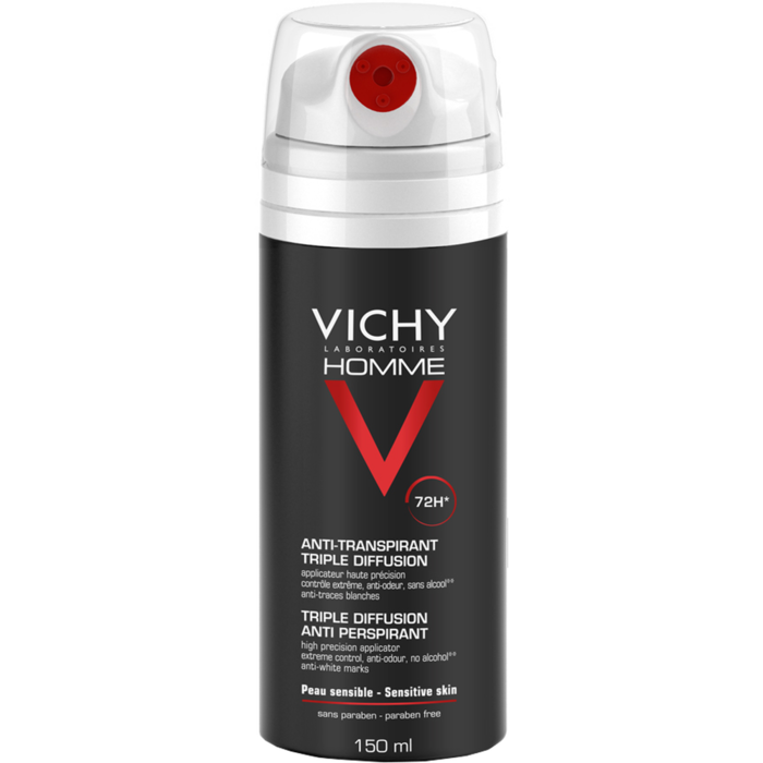 VICHY HOMME Deo Spray 72h