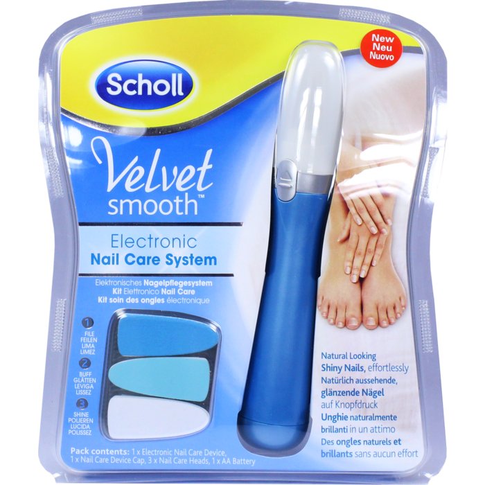 SCHOLL Velvet smooth elektr.Nagelpflegesystem