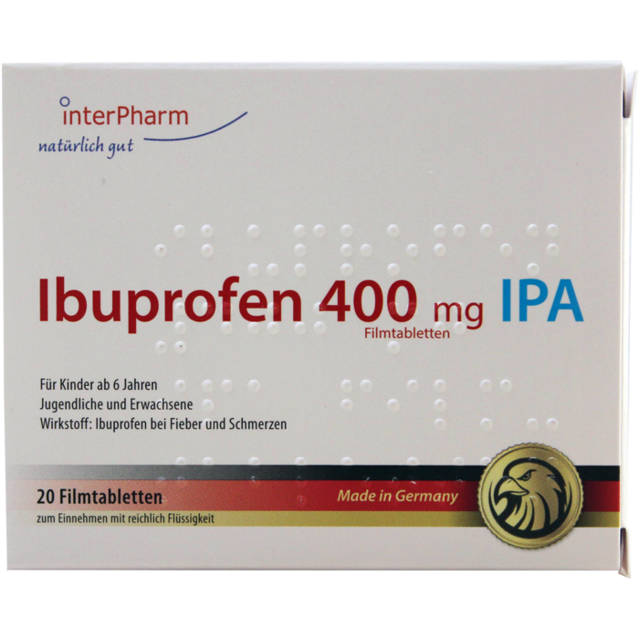 IBUPROFEN 400 mg IPA Filmtabletten