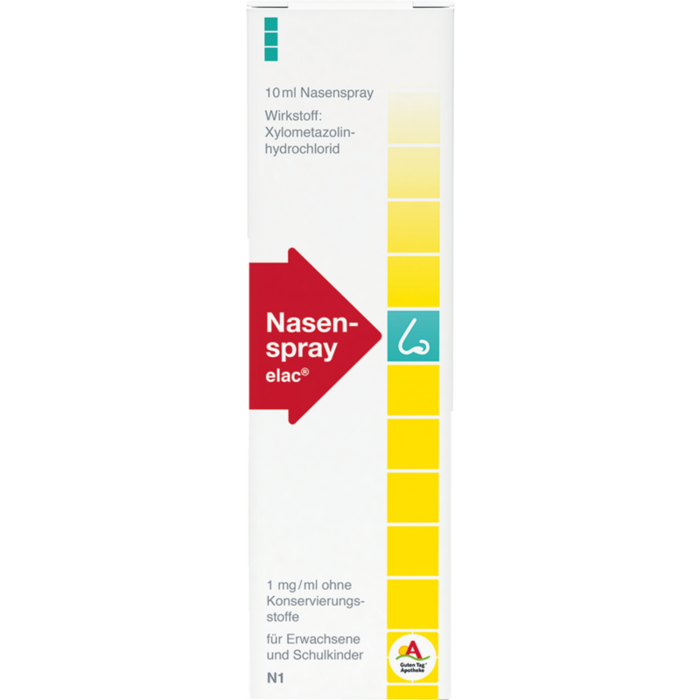 NASENSPRAY elac 1 mg/ml ohne Konservierungsstoffe
