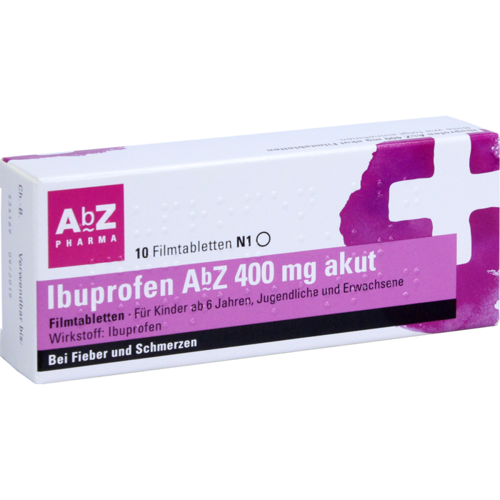 IBUPROFEN AbZ 400 mg akut Filmtabletten