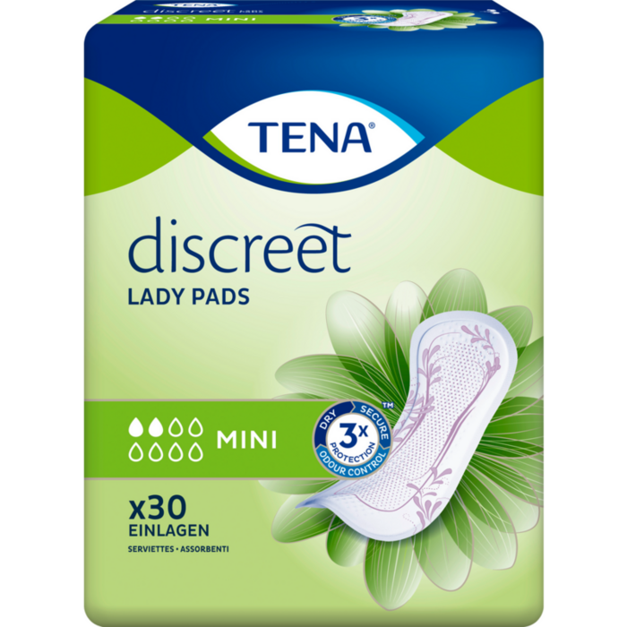 TENA LADY Discreet Inkontinenz Einlagen mini