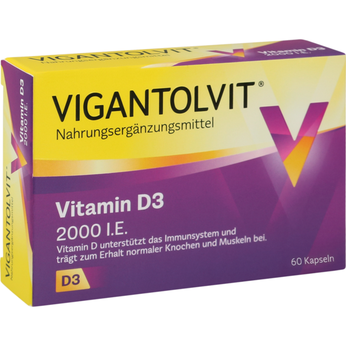 VIGANTOLVIT 2000 I.E. Vitamin D3 Weichkapseln