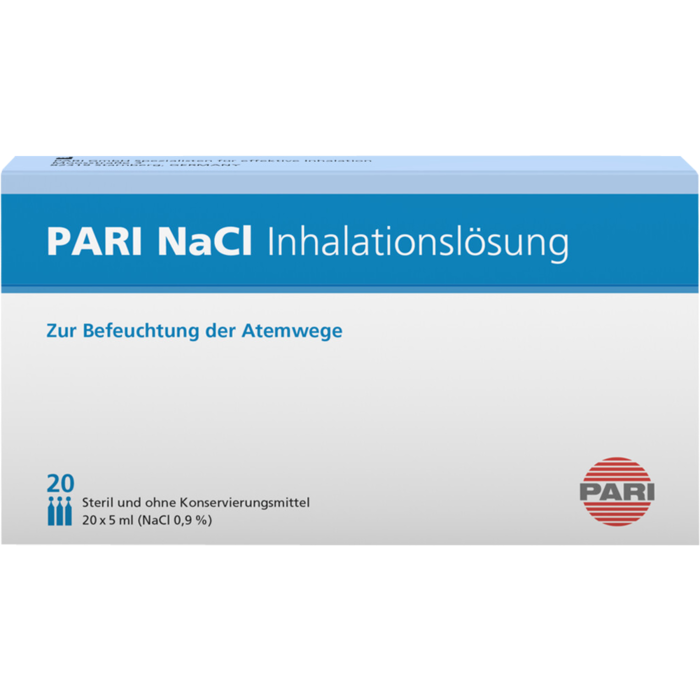 PARI NaCl Inhalationslösung Ampullen