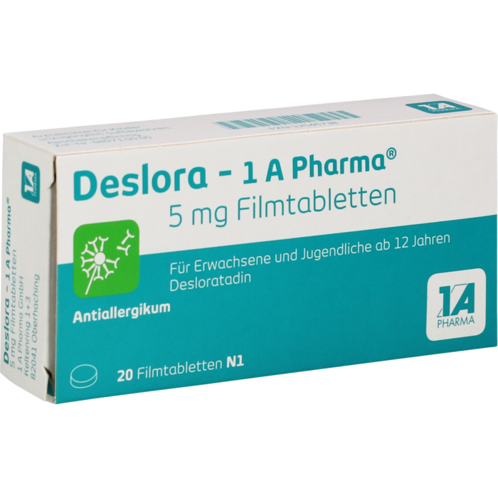 DESLORA-1A Pharma 5 mg Filmtabletten